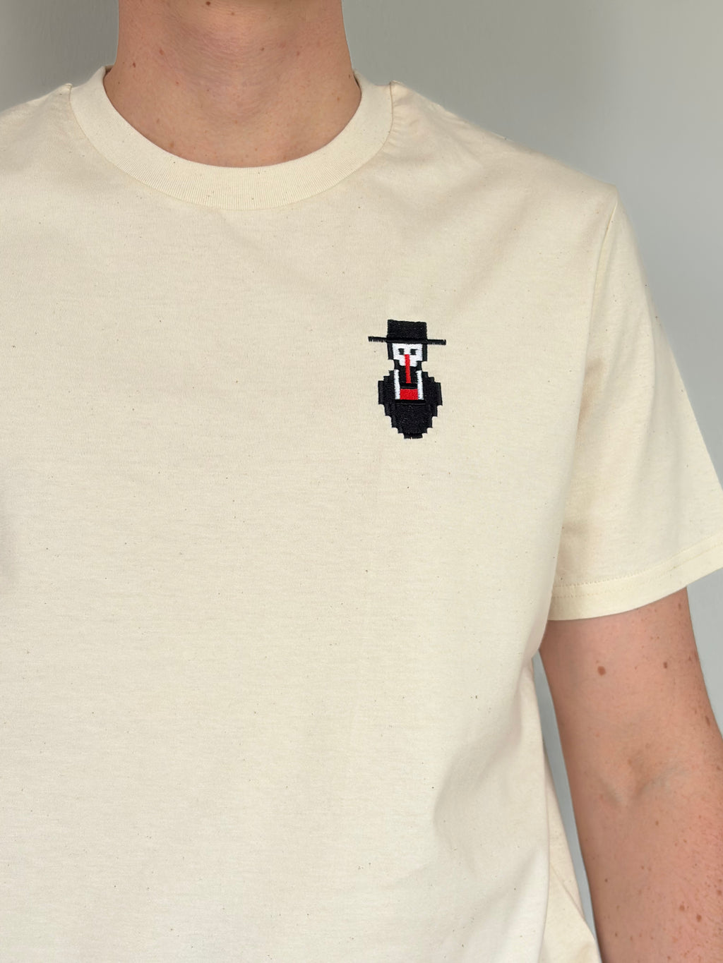 T-Shirt brodé Alsacien - Orangerie 01